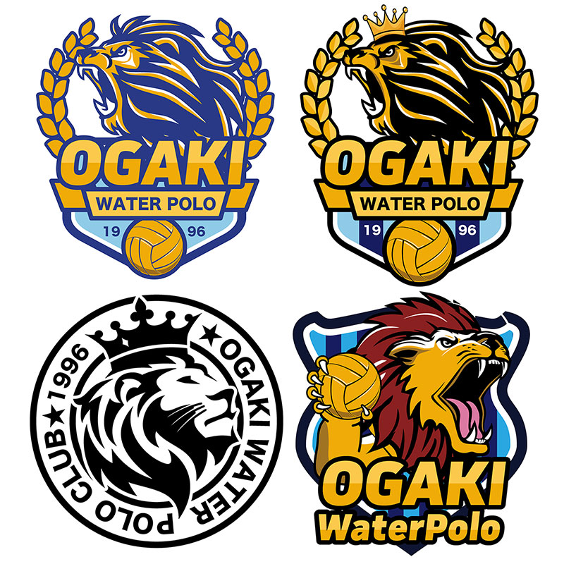 大垣東高等学校水球部ロゴ