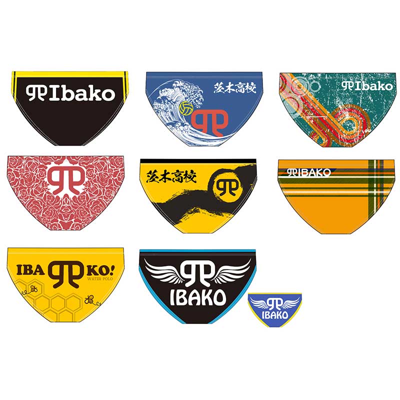 茨木高校水球水着